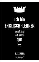 Kalender für Englisch-Lehrer