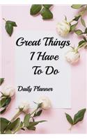 DAILY TO-DO LIST NOTEBOOK A Minimalist Planner to Help You Get Stuff Done