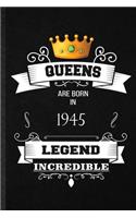 Queens Are Born In 1945 Legend Incredible