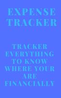 Expense Tracker: Track everything you spend to know where you are financially