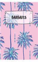 Barbados: Ruled Travel Diary Notebook or Journey Journal - Lined Trip Pocketbook for Men and Women with Lines