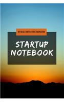 Startup Notebook - My Ideas Motivation Inspiration