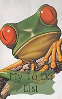 My To Do List - Vintage Frog