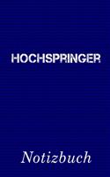 Hochspringer Notizbuch