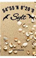 Sylt Notizbuch