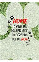 Home Is Where The Dog Hair Sticks To Everything But The Dog