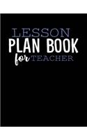Lesson Plan Book For Teachers