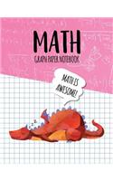 Math Graph Paper Notebook