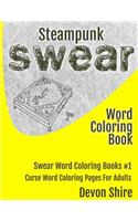 Steampunk Swear Word Coloring Book