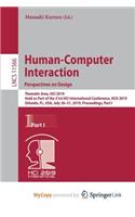 Human-Computer Interaction. Perspectives on Design
