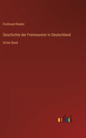 Geschichte der Freimaurerei in Deutschland