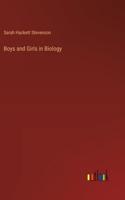 Boys and Girls in Biology