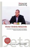 Victor Andres Belaunde: (English)