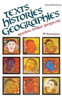 Texts Histories Geographies: Reading Indian Literature