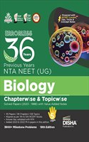 Errorless 36 Previous Years NTA NEET (UG) Biology Chapter-wise & Topic-wise Solved Papers (2023 - 1988) with Value Added Notes 18th Edition | PYQs Question Bank |