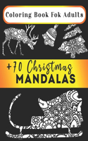 Coloring Book For Adults - +70 Christmas Mandalas
