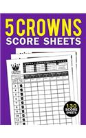 5 Crowns Score Sheets