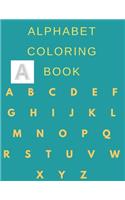 Alphabet coloring book