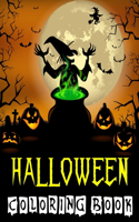 Halloween Coloring Book: Gift for Party Relaxation & Stress Reliefe Books