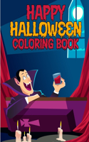 Happy Halloween Coloring Book