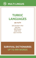 Turkic Languages Survival Dictionaries (Set 4 of 4): (Turkic Languages)