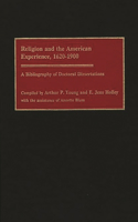 Religion and the American Experience, 1620-1900