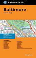 Rand McNally Folded Map: Baltimore Street Map