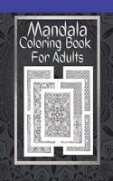 Mandala Coloring Book For Adults