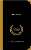 Rere Poems