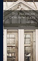 The Algerian Durum Wheats
