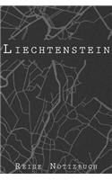 Liechtenstein Reise Notizbuch