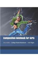 Composition Notebook for Girls