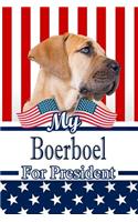 My Boerboel for President: 2020 Election Beer Tasting Log Journal Notebook 120 Pages 6x9