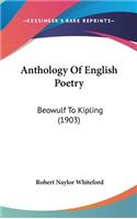 Anthology of English Poetry