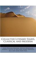 Collected Literary Essays, Classical and Modern