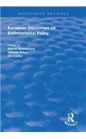 European Discourses on Environmental Policy