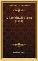 A Rambler's Lease (1889)