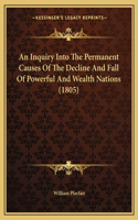 An Inquiry Into The Permanent Causes Of The Decline And Fall Of Powerful And Wealth Nations (1805)