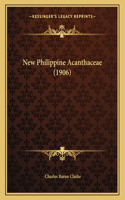 New Philippine Acanthaceae (1906)
