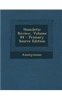 Homiletic Review, Volume 84