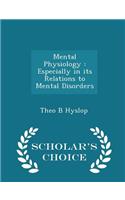 Mental Physiology