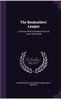 The Booksellers' League