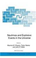 Neutrinos and Explosive Events in the Universe