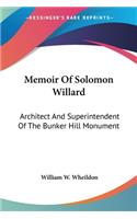 Memoir Of Solomon Willard