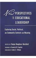 New Perspectives in Educational Leadership