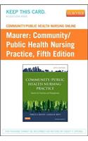 Community/Public Health Nursing Online for Community/Public Health Nursing Practice (User Guide and Access Code)