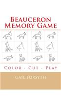 Beauceron Memory Game: Color - Cut - Play