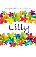 Spring Time Flowers Personal Journal - Lilly