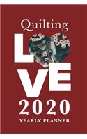 Quilting Love - 2020 Yearly Planner