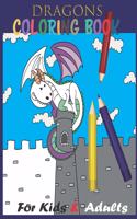 Dragons Coloring book for Kids & Adults